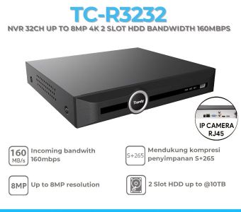 NVR TIANDY 32CH TC-R3232 (2 HDD)