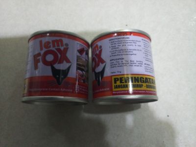 Lem FOX merah kaleng 70g