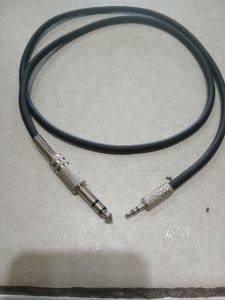Kabel audio aux 3,5mm to jack trs 6,5mm stereo 1m
