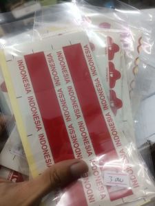 STICKER 17 AGUSTUS KEMERDEKAAN