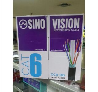 KABEL LAN SINOVISION FTP CAT6 305M HITAM