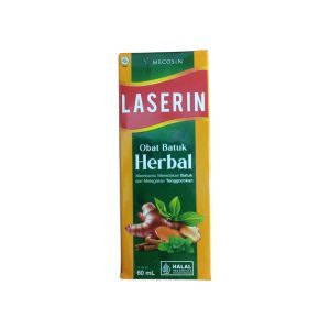 Laserin obat batuk Herbal Syrup 60 ml (mecosin)