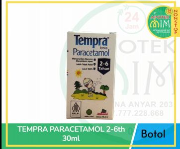 Tempra Paracetamol 2-6 tahun syr 30ml