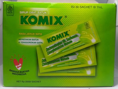 Komix jeruk nipis 7ml