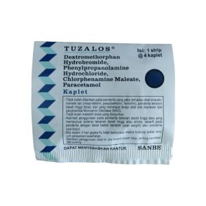 Tuzalos dextromethorphan caplet 15mg