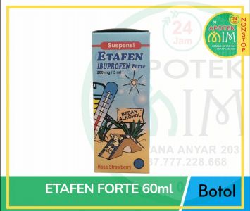 Etafen ibuprofen forte Suspensi 200 mg/5 ml 60ml