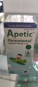 Apetic (Paracetamol) (Anggur) 60 ml (Lapi)