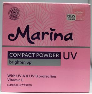 Marina compact powder uv (ivory 01) 12g 