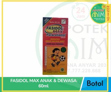 Fasidol MAX paracetamol sirup (irfas) 60ml 