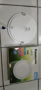 Lampu Panasonic led panel light 18w 