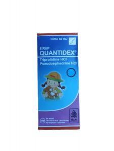 Quantidex sirup triprolidine hci (ifars) 60ml