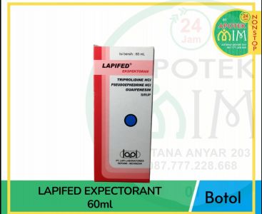 Lapifed ekspektoran sirup 60ml (lapi)