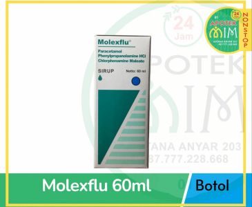 Molexflu paracetamol syr 60ml 