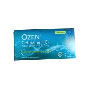 Ozen cetirizine hcl tab 10mg (pharos)