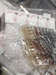 Ikat rambut spiral isi 6kar