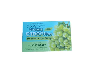 Sidomuncul vit c1000 plus Muscat grape