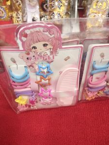 Ikat rambut set sisir kar 