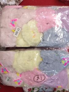 Ikat rambut bulu isi 12 
