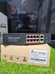 HSAIRPO POE SWITCH 8+2 GIGABIT UPLINK SW1082GP