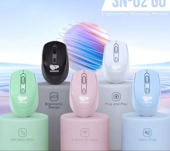 MOUSE WIRELESS SANURPRO SN-02 GO