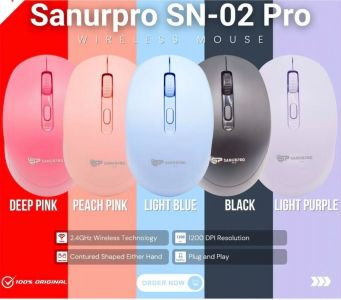 MOUSE WIRELESS SANURPRO SN-02 PRO
