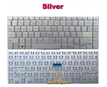 KEYBOARD ASUS E410M SILVER