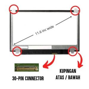 LED 11.6 INCH 30P A/B 