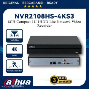 NVR DAHUA NVR2108HS-4KS3 8CH