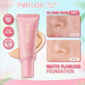 PINKFLASH OhMySelf Weightless Long Lasting All-day Tahan Air Matte Foundation 6 Colors