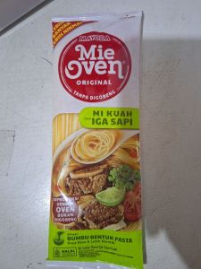 MIE OVEN MAYORA KUAH IGA SAPI