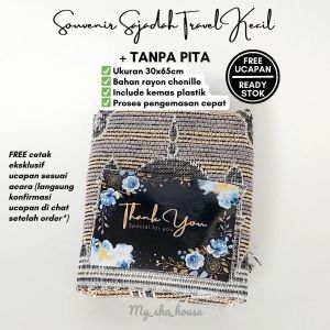 Sajadah travel kecil 35x65