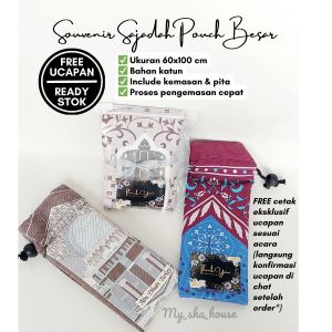 Sajadah Travel Pouch uk. 60x100