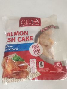 CEDEA SALMON FISH CAKE 480GR