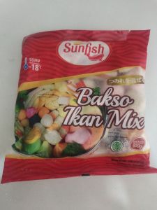 SUNFISH BAKSO IKAN MIX 500GR