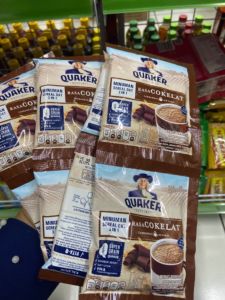 QUAKER OAT COKLAT 10X28GR