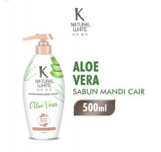 K NATURAL WHITE ALOEVERA 500ML