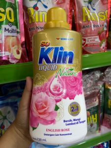 SO KLIN LIQUID BOTOL 720ML NATURE ENGLISH ROSE 