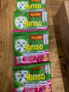 RINSO ANTI NODA+MOLTO ROSE FRESH 6X40GR RENCENG