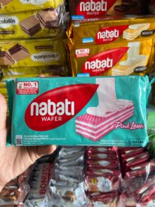 NABATI WAFER PINK LAVA 122GR
