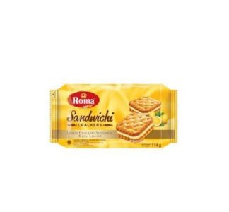 ROMA SANDWICHI CREAM LEMON 120GR