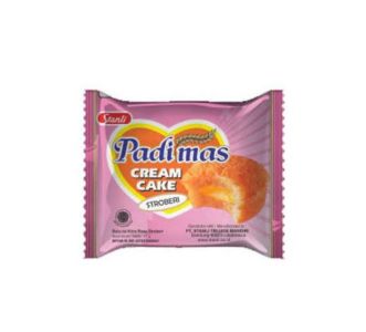PADIMAS 500 CAKE STRAWBERRY 10X19GR