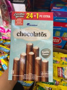 CHOCOLATOS 1000 RASA VANILLA 24+1X