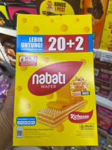 NABATI WAFER 500 KEJU 20+2X6GR