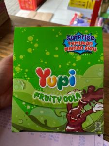 YUPI 500 FRUITY COLA 24X6GR