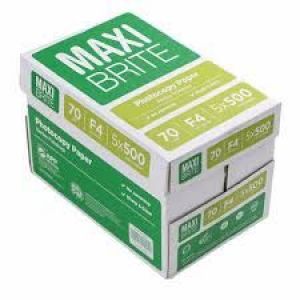 KERTAS HVS F4 70 MAXI BRITE