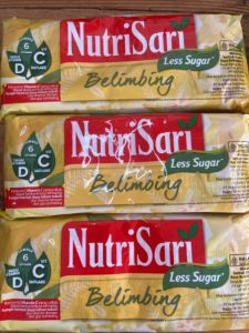 NUTRISARI BELIMBING LESS SUGAR 10X6 GR