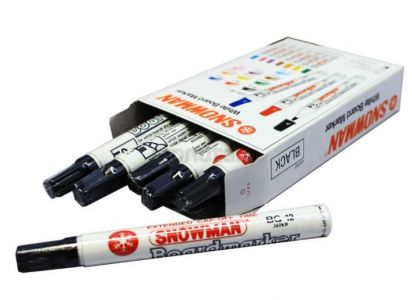 SPIDOL SNOWMAN WB HITAM