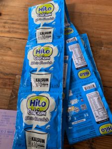 HILO WHITE COKLAT 10X14GR