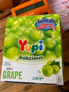 YUPI 500 24X5GR BOLICIUS WHITE GRAPE