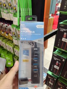 USB 3.1A + 4 PORT HUB + C CHARGER PORT TU359